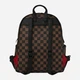 Plecak miejski Sprayground Check 2 Emboss Savage 910B8233NSZ Brązowy (800070353671) - obraz 2