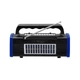 Портативна колонка з ліхтарем NEWVEW NV-9010 Solar Panel/BT/USB/TF/FM Blue - зображення 2