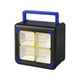Портативна колонка з ліхтарем NEWVEW NV-9218 Solar Panel/BT/USB/TF/FM Blue - зображення 1