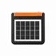 Портативная колонка с фонарем NEWVEW NV-9218 Solar Panel/BT/USB/TF/FM Orange - изображение 2