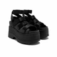 Босоножки женские UGG Goldenstar Ankle Strap Platform Sandal black 37 - изображение 1
