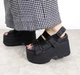 Босоножки женские UGG Goldenstar Ankle Strap Platform Sandal black 37 - изображение 3