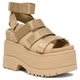 Босоножки женские UGG Goldenstar Ankle Strap Platform Sandal sand 37 - изображение 1
