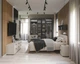 Шкаф розпашний для одягу Metkas Home A002R 1000х420х2300 ЛДСП Кашемір (MA002RK) - зображення 6