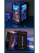 Румбокс конструктор 3D Book Nook «Киберпанк» с LED подсветкой, DIY набор (18,7×15×10 см) (10785) - изображение 8