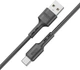 Кабель Brevia USB to Type-C 2 м Black ZIP (51200BUCZ1) - изображение 2