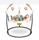 Детский игровой центр Gemei Jumperoo с подсветкой, звуком и вращением 360°, регулировка высоты, бежевый - изображение 4