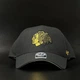 Черная кепка 47 Brand NHL Chicago Blackhawks Metallic H-MTLCS04WBP-BK - изображение 3