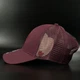 Бордовая кепка с сеткой 47 Brand MLB New York Yankees B-BRANS17CTP-KM - изображение 5