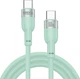 Кабель Brevia Type-C to Type-C 60W 1.2 м Mint box (52120MCCC1) - изображение 1