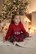 Дитяча тепла піжама "Winter Holiday" (лонгслів і штани) COSY 140 Червоний (cosy4840137s3) - зображення 1