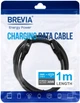 Кабель Brevia Type-C to Lightning 30W 1 м Black ZIP (56100BCLZ1) - зображення 4