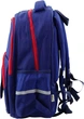 Plecak szkolny Lean Toys Granatowo-czerwony 38 x 28 x 19 cm 20 l (5905991044093) - obraz 3