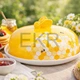 Керамічне блюдо для млинців Honey з кришкою 23 см (DM797-HN) - изображение 2