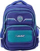 Plecak szkolny Lean Toys Granatowo-zielony 38 x 28 x 19 cm 20 l (5905991044109) - obraz 1