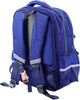 Plecak szkolny Lean Toys Granatowo-zielony 38 x 28 x 19 cm 20 l (5905991044109) - obraz 2
