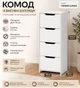 Высокий комод Компанит комод-с Нимфея альба (410943303) - изображение 1