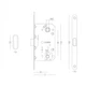 Механизм для дверей магнитный Solo под WC SMG-2056 SN матовый никель - изображение 3