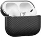 Карбоновый чехол Pitaka Aramid Fiber Magnetic Case Black/Gray для AirPods Pro 2 (2022) (APM2401) - изображение 1
