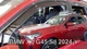 Ветровики для BMW X3 F25 2010+ 5D (вставные, 4шт) Heko 11007 - изображение 2