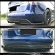 Дифузор заднього бампера V1 (2016-2021, Карбон) для Tesla Model S 2012- рр - зображення 3