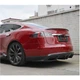 Дифузор заднього бампера V1 (2012-2016, Карбон) для Tesla Model S 2012- рр - зображення 4
