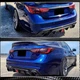Дифузор заднього бампера V3 (для Q50 Base/Sport 2018-2023, Карбон) для Infiniti Q50/Q60 рр - зображення 4