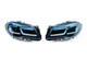 Передние фары Full LED G30 Laser в стиле LCI (2010-2013, 2 шт.) для BMW 5 серия F10/F11 2010–2016 гг - изображение 1