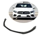Передняя губа бампера V2 для AMG-Line SD 2018-2021 Карбон для Mercedes A-сlass W177 2018- гг - изображение 1