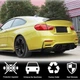 Дифузор заднього бампера V1 (для F80, Карбон) для BMW 3 серія F30/F31 2012-2019 рр - зображення 2