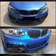 Передний Лип-Спойлер V3 для F22/23 M-Sport, Карбон для BMW 2 серия F22/F23 2014-2021 гг - изображение 2