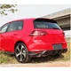 Дифузор заднього бампера V1 (для Base/GTI HB 2012-2017, Карбон) для Volkswagen Golf 7/E-Golf рр - зображення 3