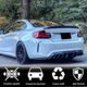 Дифузор заднього бампера V2 (для F87 M2/M2С, Карбон) для BMW 2 серія F22/F23 2014-2021 рр - зображення 2