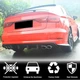 Диффузор заднего бампера V3 (для S-Line Sedan 2012-2016, Карбон) для Ауди A3 - изображение 2