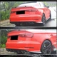 Диффузор заднего бампера V3 (для S-Line Sedan 2012-2016, Карбон) для Ауди A3 - изображение 3