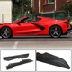 Боковые пороги (Карбон) для Chevrolet Corvette C8 2019- гг - изображение 1
