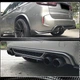 Задний диффузор V2 (для F86, Карбон) для BMW X6 F16 2014-2019 гг - изображение 3