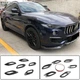 Накладки на передние крылья (Карбон) для Maserati Levante 2016- гг - изображение 1