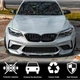 Передний спойлер Lip V7 для F87 M2 Competition, Карбон для BMW 2 серия F22/F23 2014-2021 гг - изображение 4