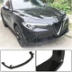 Передний сплиттер (для Base, 2017-2023, Карбон) для Alfa Romeo Stelvio 2016- гг - изображение 1