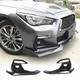 Накладки на протитуманки (для Q50 Sport 2018-2022, Карбон) для Infiniti Q50/Q60 рр - зображення 1