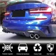 Дифузор заднього бампера V7 (для M-Sport 2018-2022, Карбон) для BMW 3 серія G20/G21 2018- рр - зображення 2
