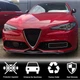 Передняя Губа Бампера V2 (для Sport, Карбон) для Alfa Romeo Giulia 2016-2022 гг - изображение 4