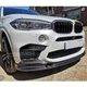 Накладка на передний бампер Lip V2 для F85, Карбон для BMW X5 F15 2013-2018 гг - изображение 2