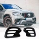 Вставки в передний бампер (для GLE 350/GLE450/GLE63 2019-2023, Карбон) для Mercedes GLE coupe C167 2019- гг - изображение 1