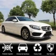 Передний спойлер Lip V2 для C43 AMG 2015-2019 Карбон для Mercedes C-сlass W205 - изображение 3