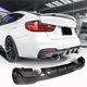 Диффузор заднего бампера V2 для M-Sport, Карбон для BMW 3 серия F34 2013–2020 гг - изображение 1
