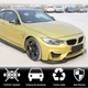 Передний лип-спойлер V9 для F80 Карбон для BMW 3 серия F30/F31 2012-2019 гг - изображение 2