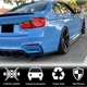Накладки на пороги V2 (під M3 пороги, Карбон) для BMW 3 серія F30/F31 2012-2019 рр - зображення 2