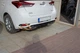 Дифузор на задній бампер (2016-2018, під фарбування) для Toyota Auris рр - зображення 4